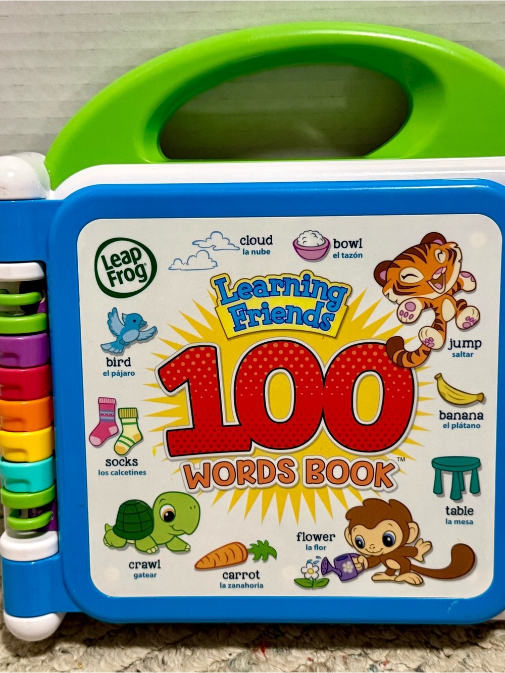 Learning Friends 100 Words Book Electronic Learning Toy for Toddlers-tested